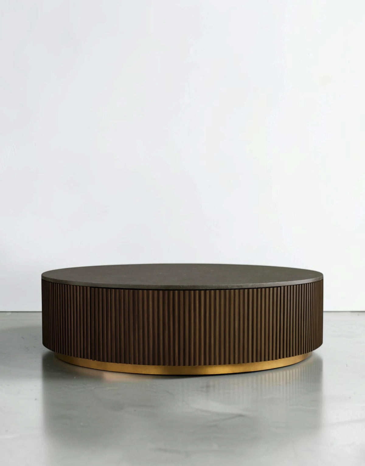 Finnely Round Storage Coffee Table