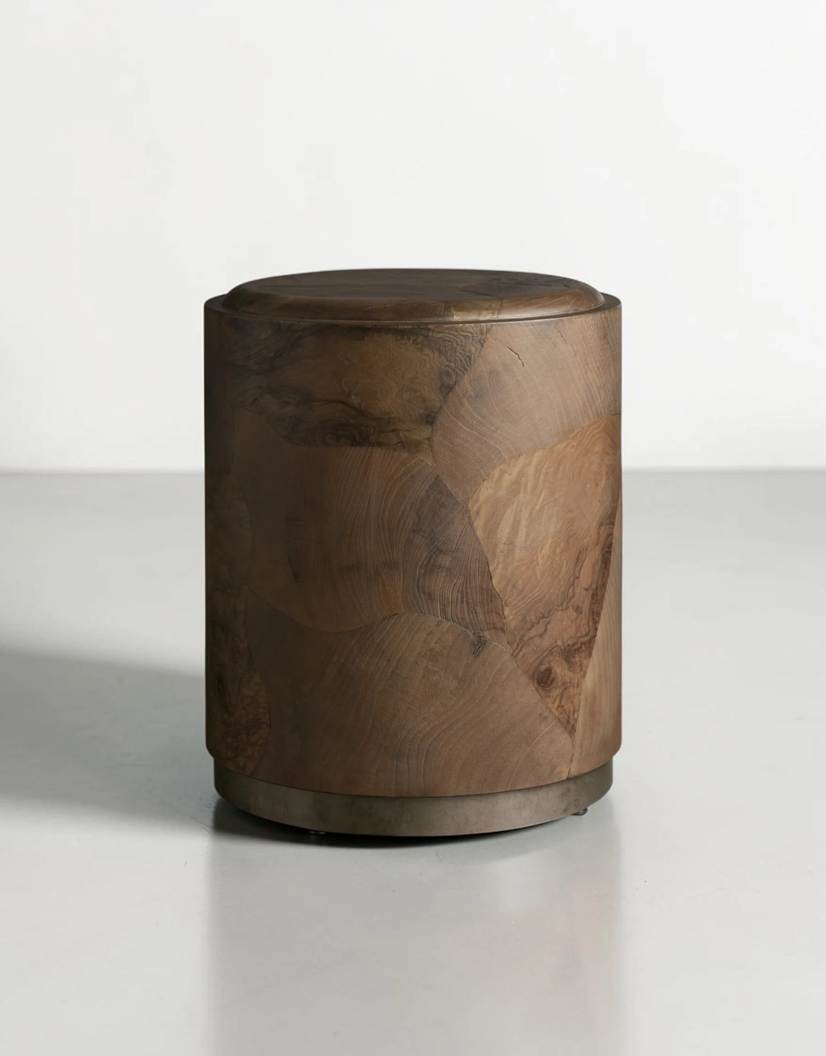 Polenza Round Plinth End Table
