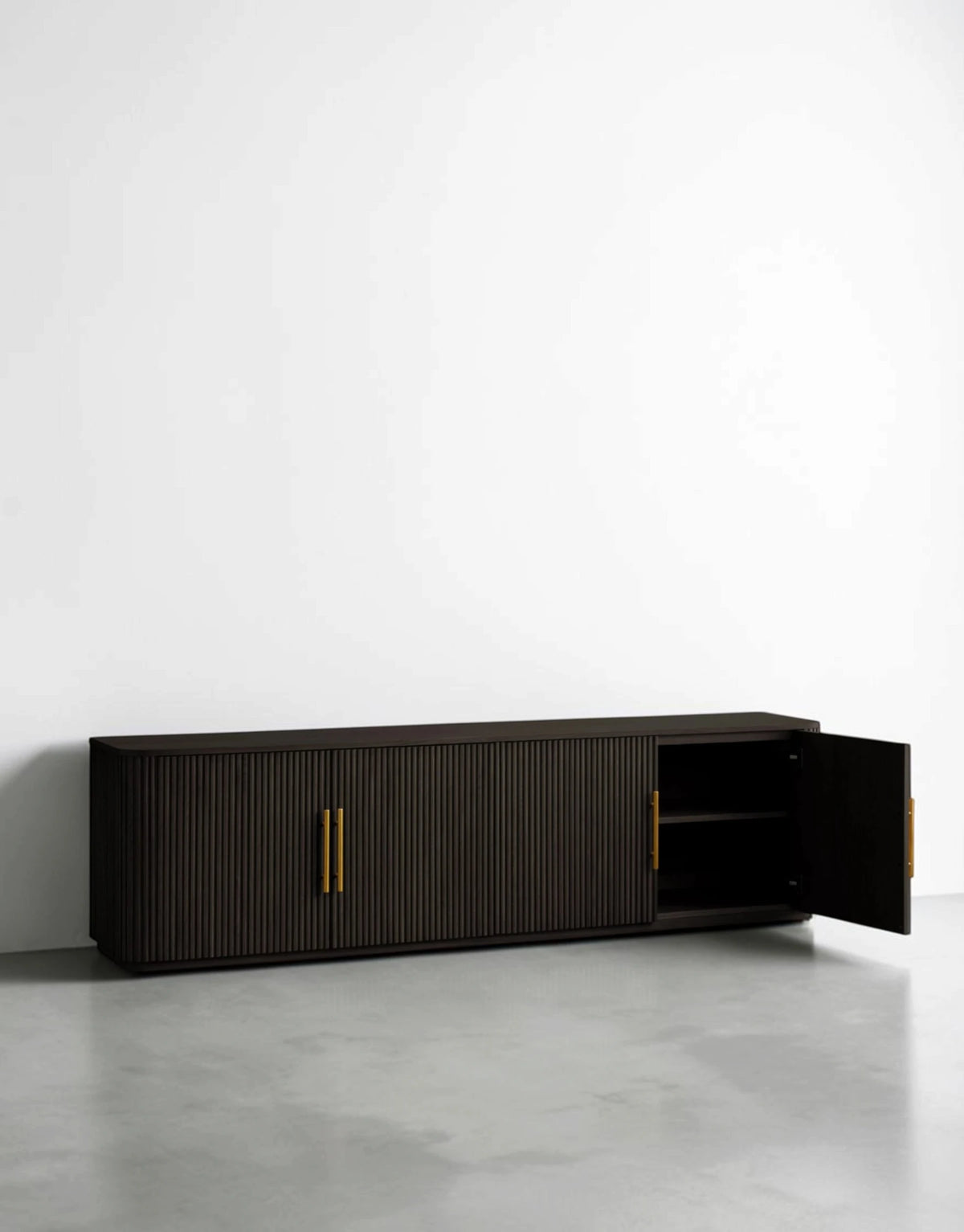 Finnely Wood Media Console