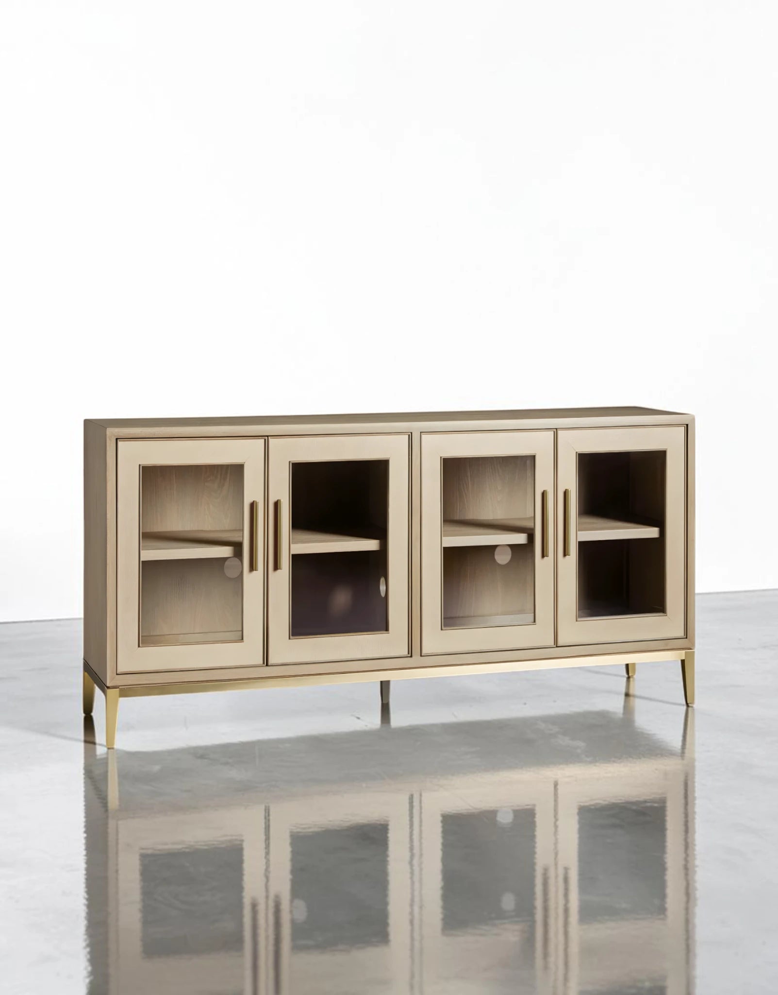 Velmont Sideboard with Glass Doors