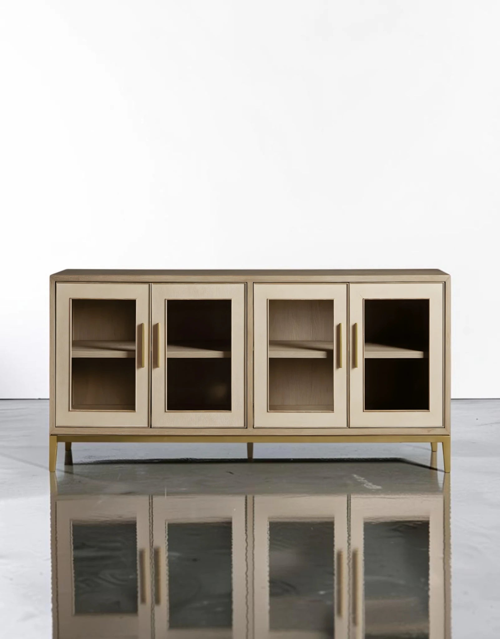 Velmont Sideboard with Glass Doors
