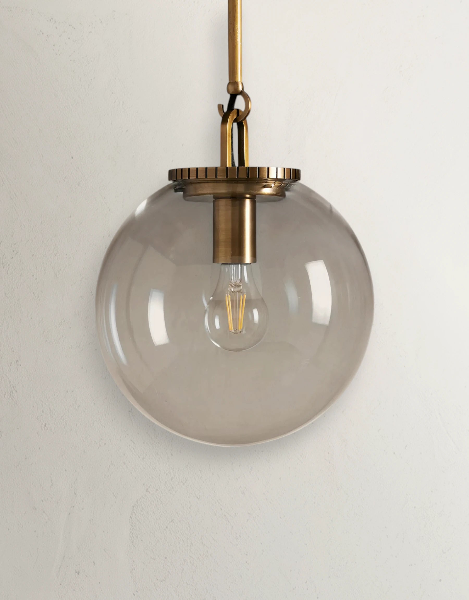 Hartwell Globe Pendant with Rod