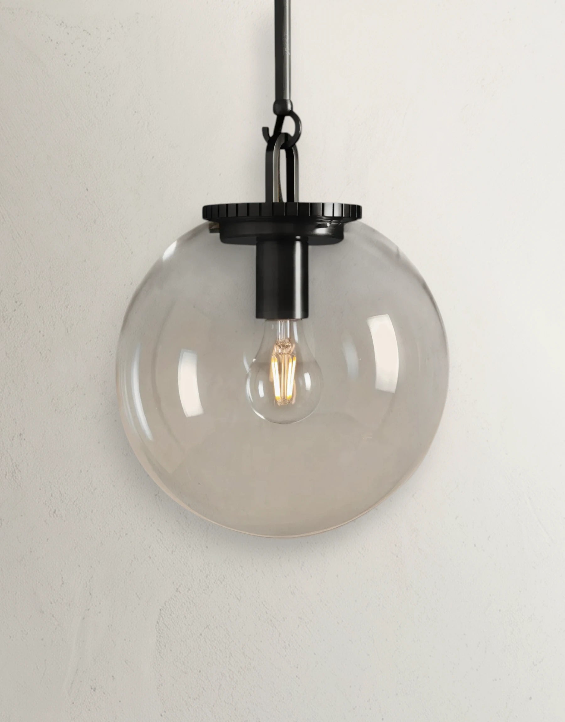 Hartwell Globe Pendant with Rod