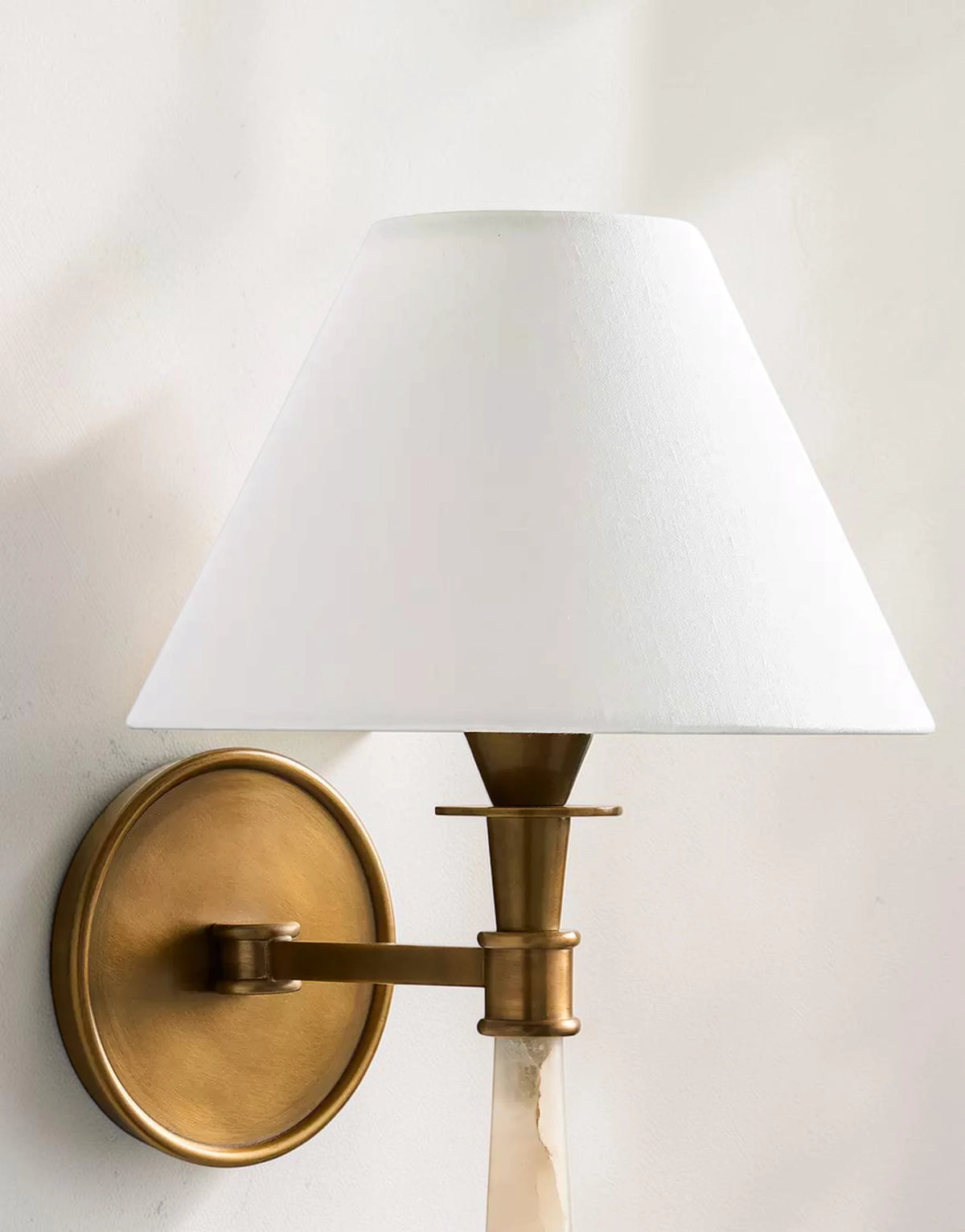Surrelle Alabaster Single Sconce