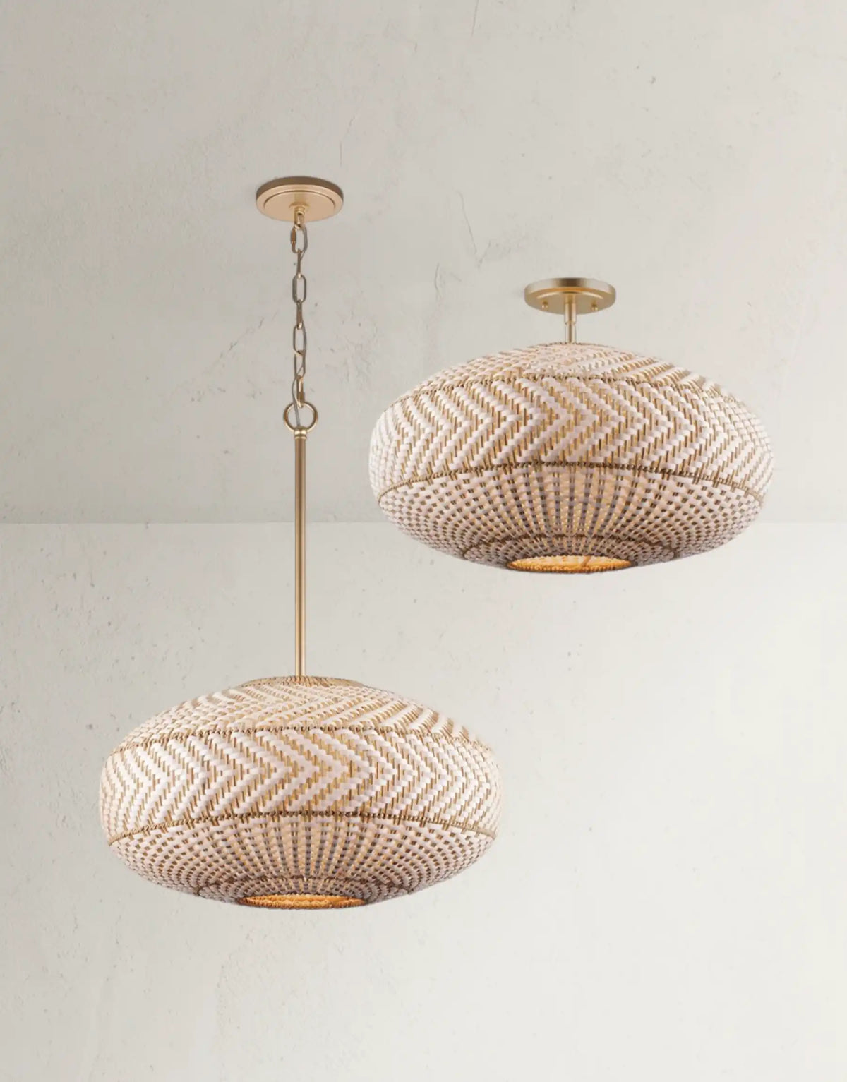 Zahara 22'' Semi Flush Mount