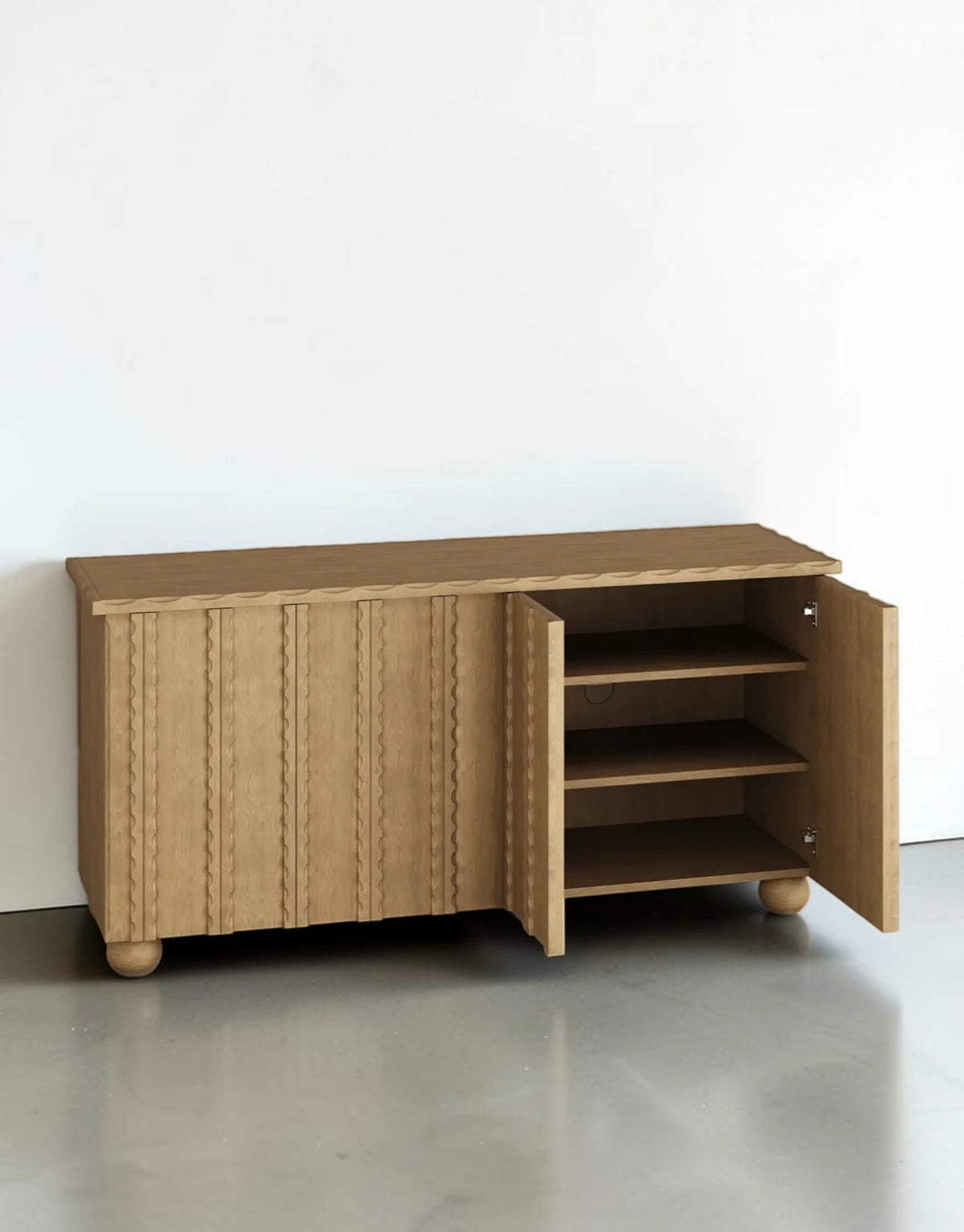 Marcell 4-Door Cabinet
