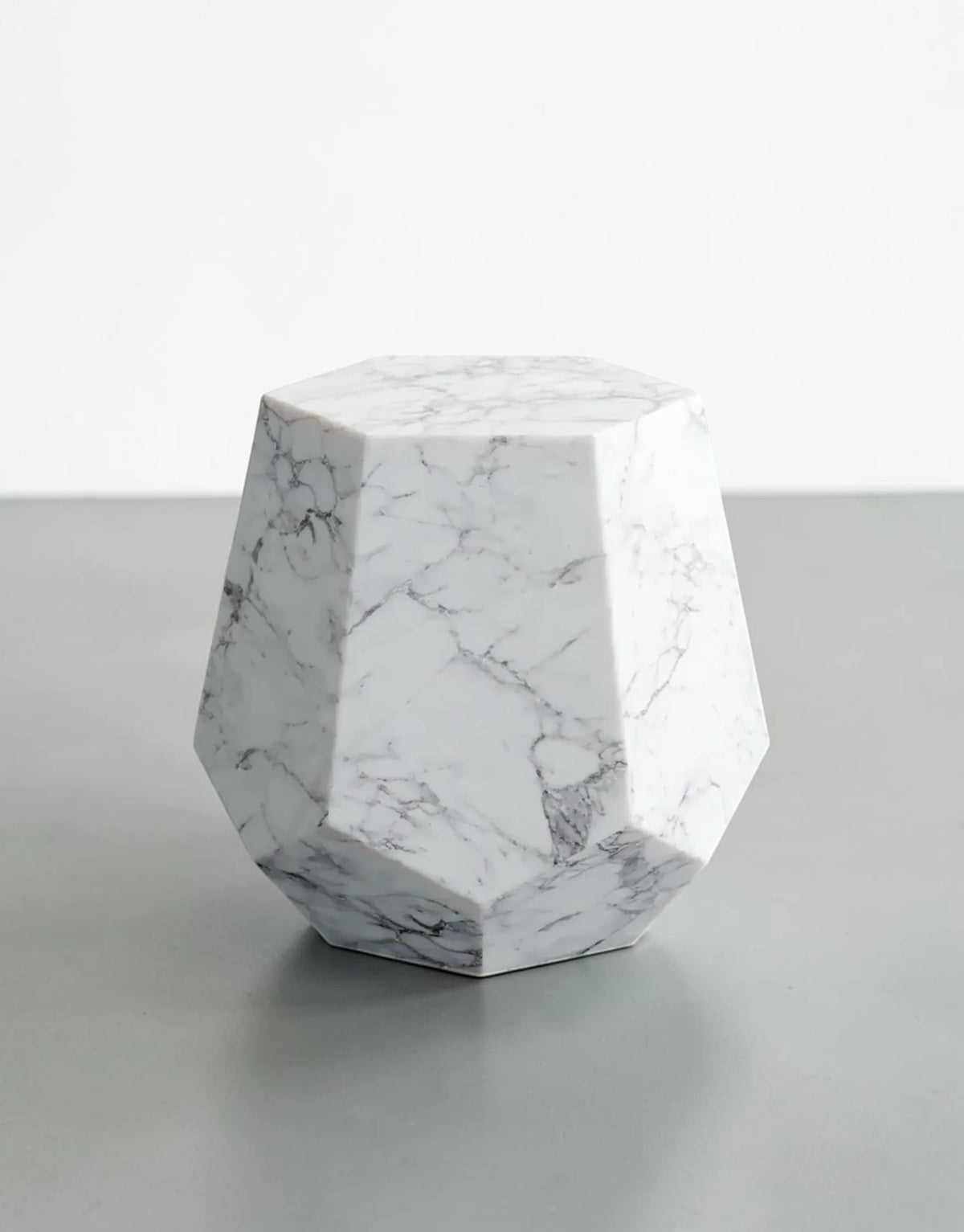 Tessare Faux Marble Accent Table