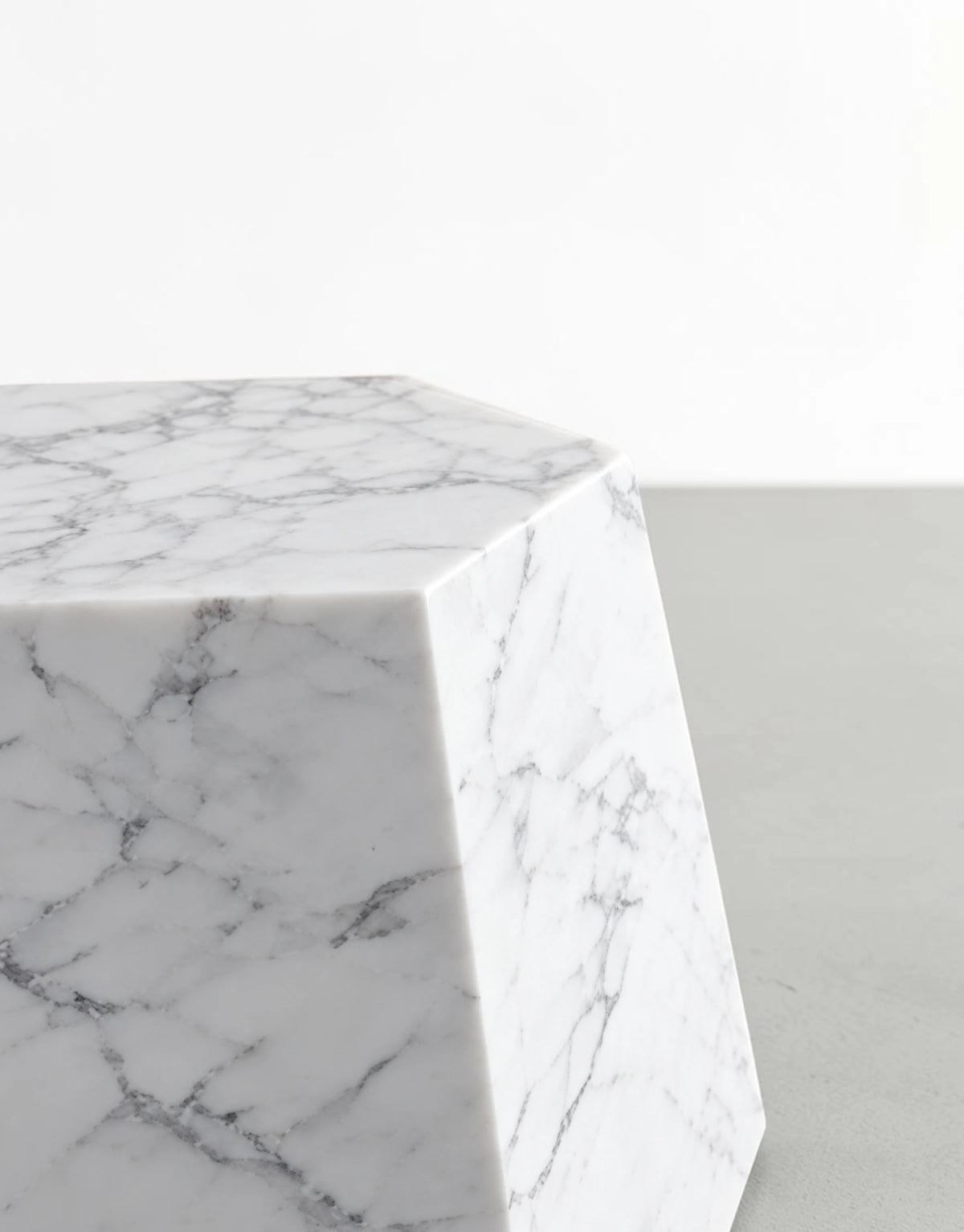 Tessare Faux Marble Accent Table