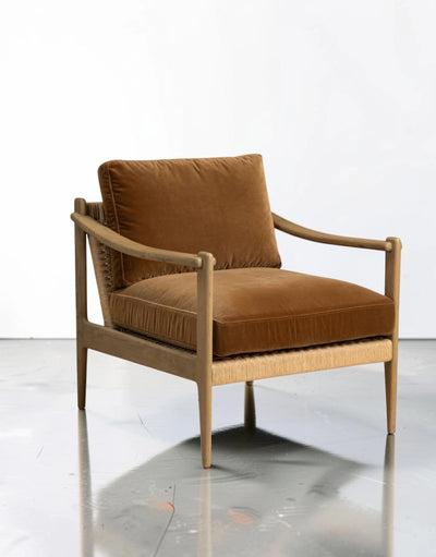 Sorran Oak Lounge Chair