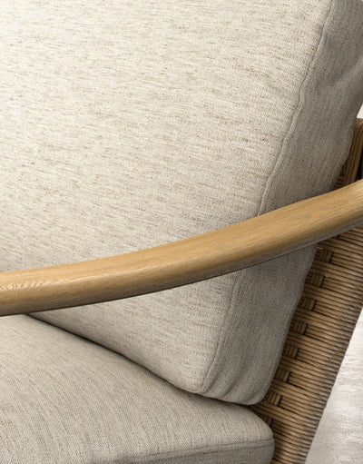 Sorran Oak Lounge Chair
