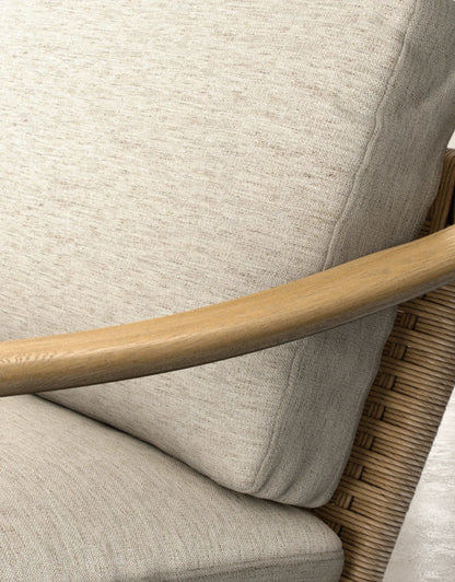 Sorran Oak Lounge Chair