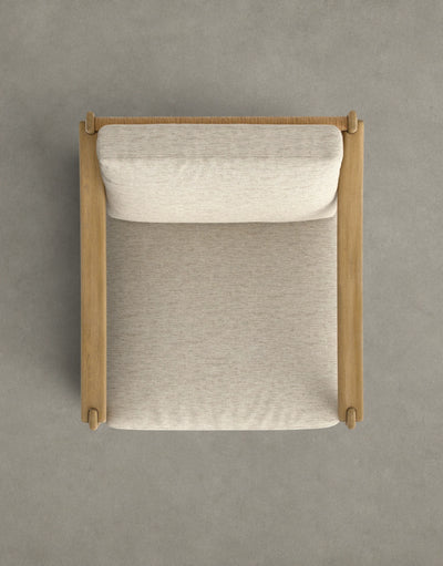Sorran Oak Lounge Chair