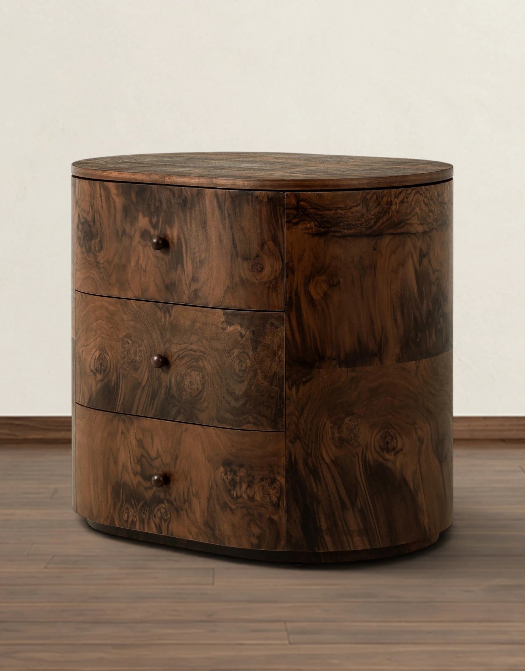 Maris Burl Nightstand