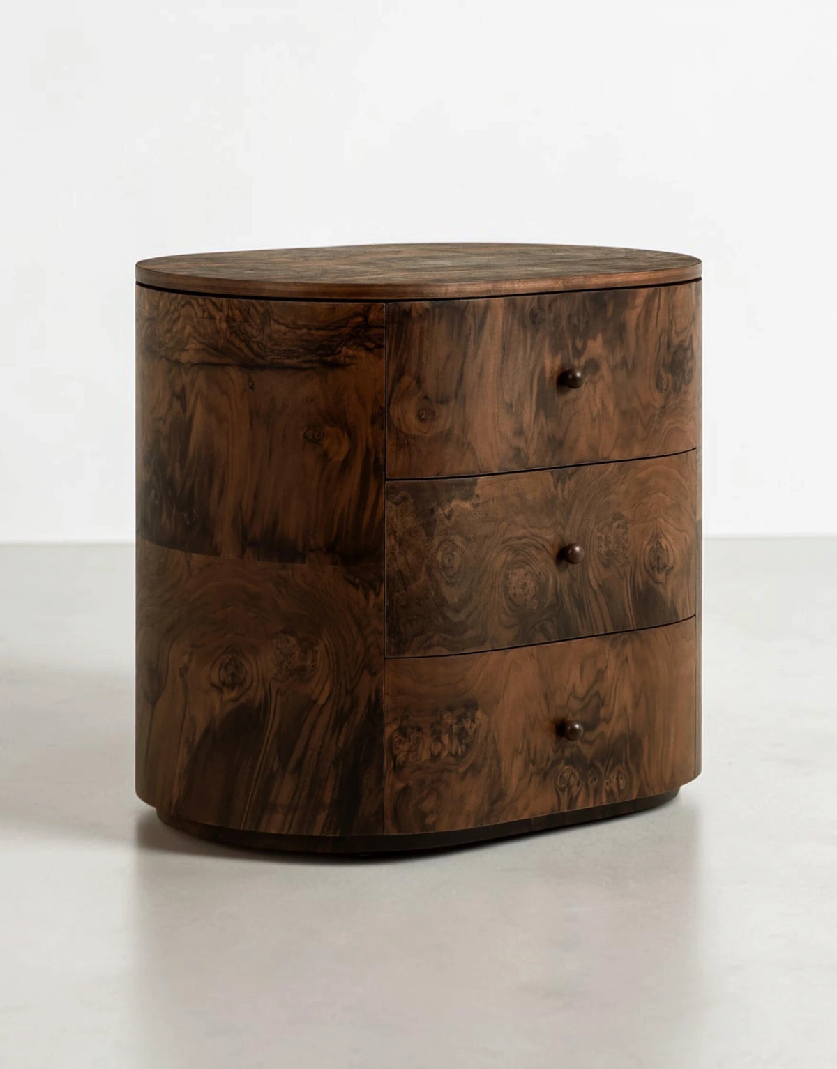 Maris Burl Nightstand