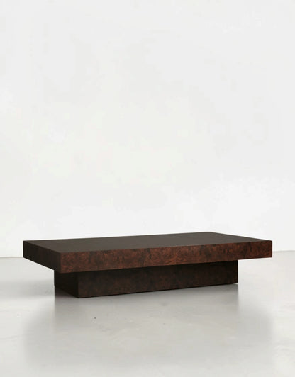 Cinzella Burl Coffee Table