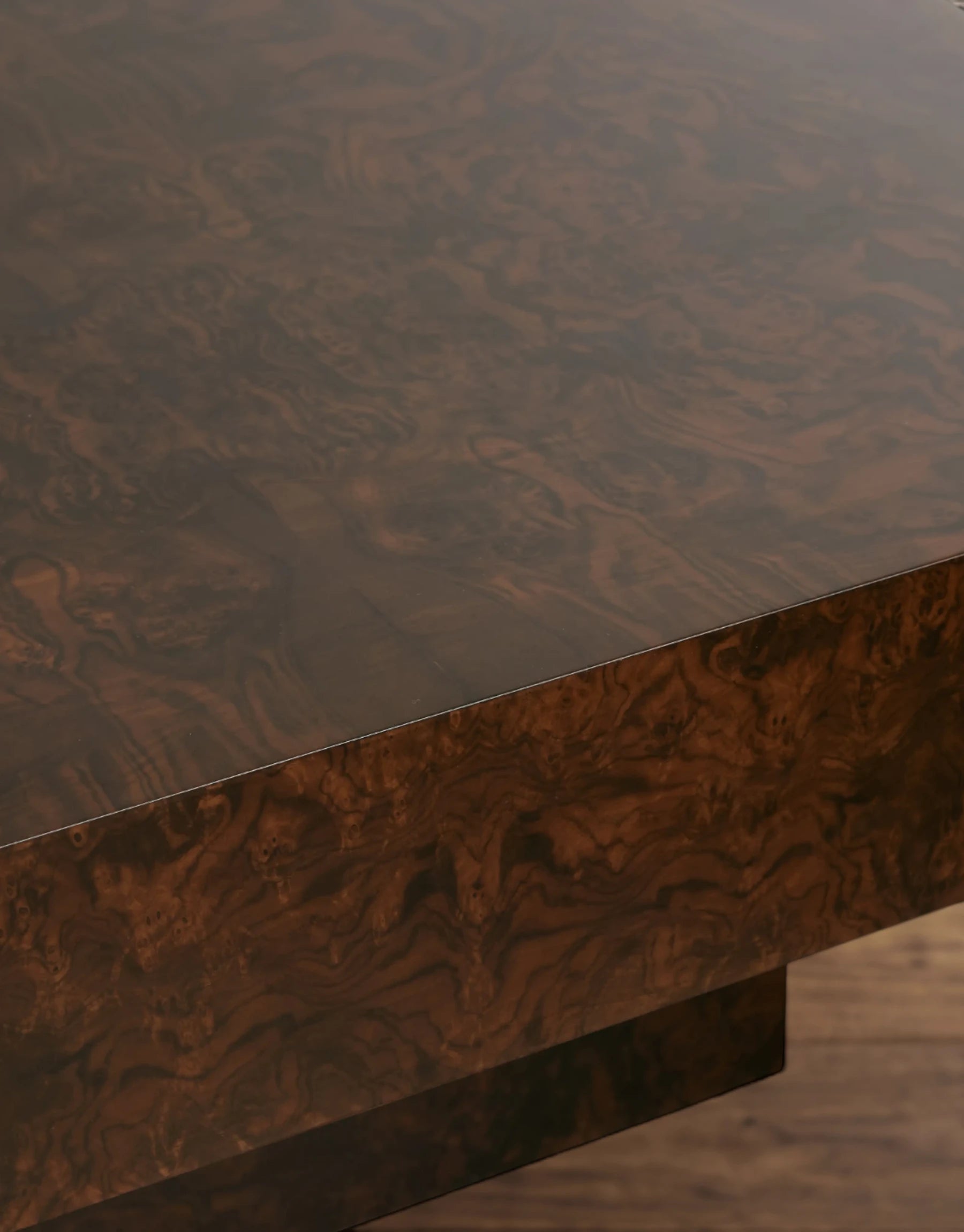 Virello  Burl Coffee Table