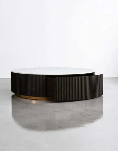 Avelor Round Storage Coffee Table