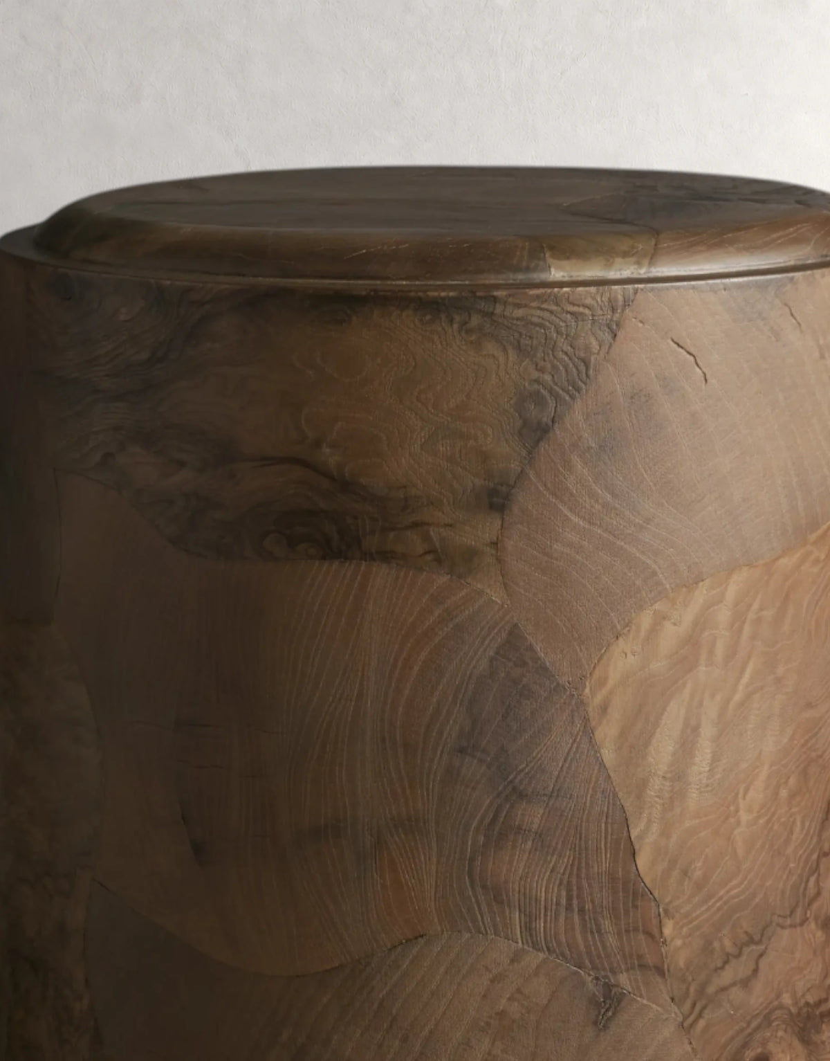 Polenza Round Plinth End Table