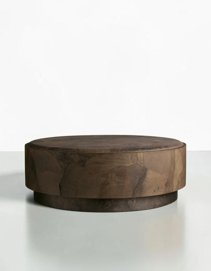 Polenza Round Plinth Coffee Table