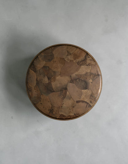 Polenza Round Plinth Coffee Table