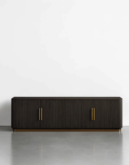 Finnely Wood Media Console