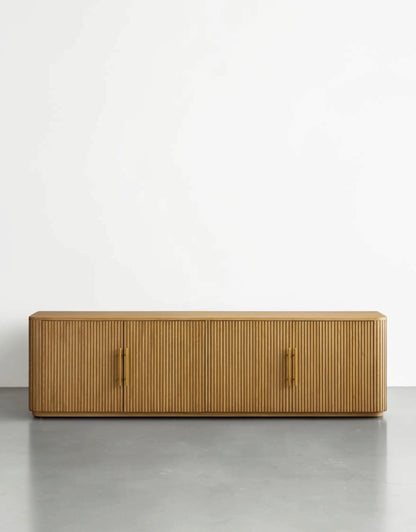 Finnely Wood Media Console