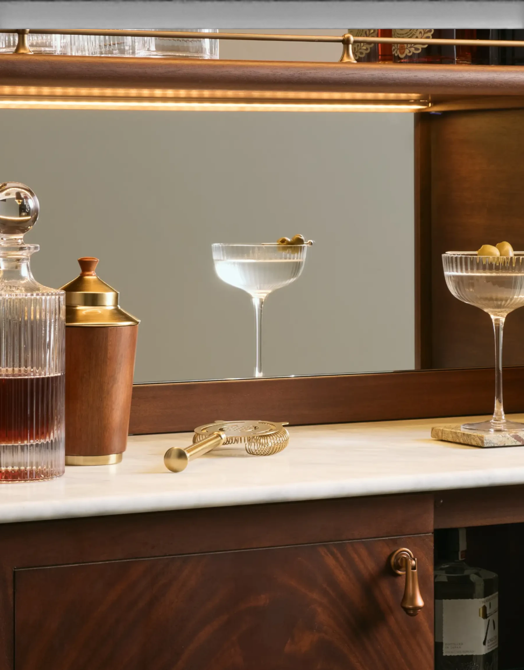 Aurek Bar Cabinet