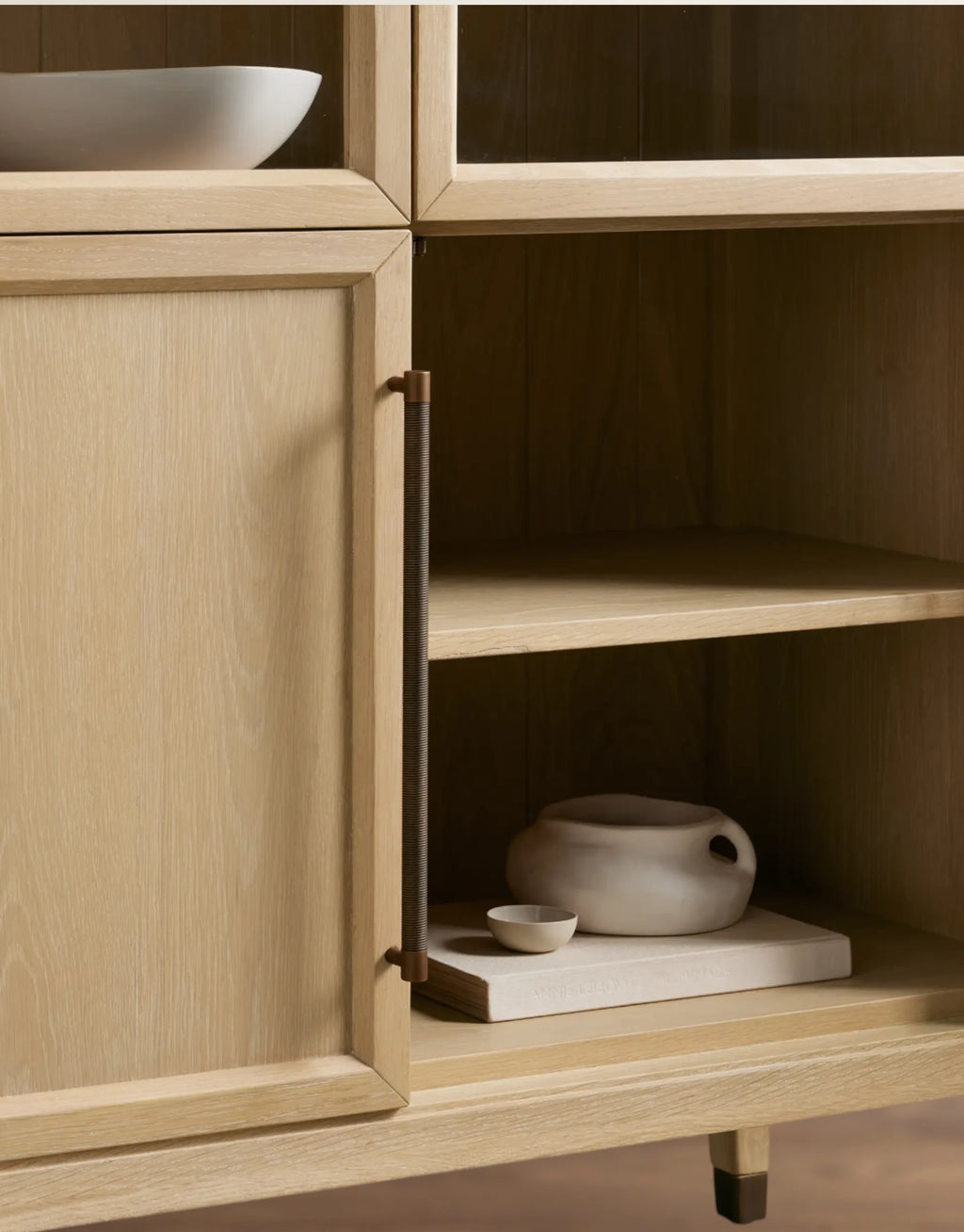 Hettly Glass Cabinet