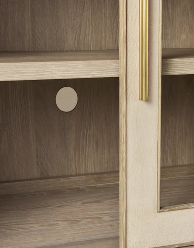 Velmont Sideboard with Glass Doors