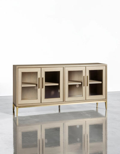 Velmont Sideboard with Glass Doors
