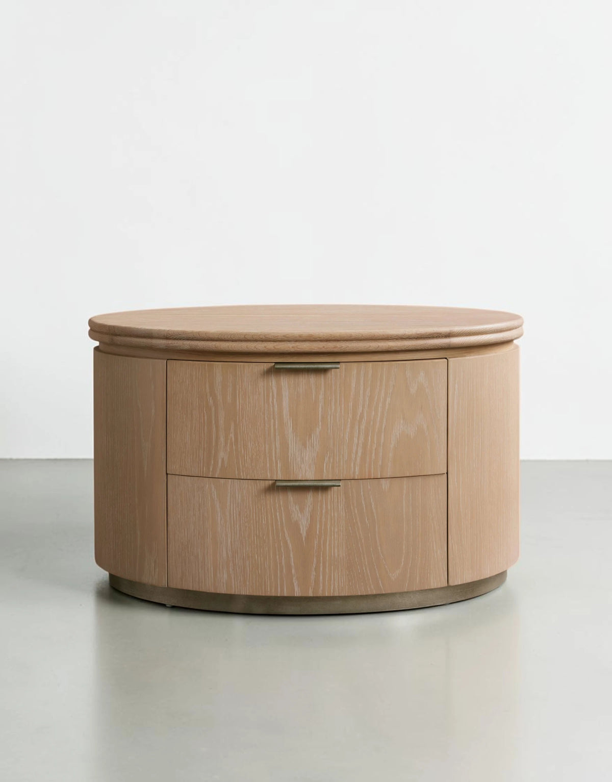 Corwin Wood Oval Nightstand