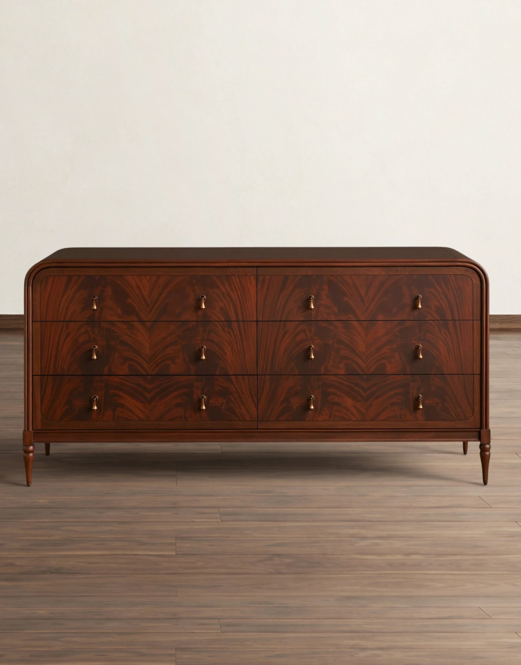 Aurek Six-Drawer Dresser