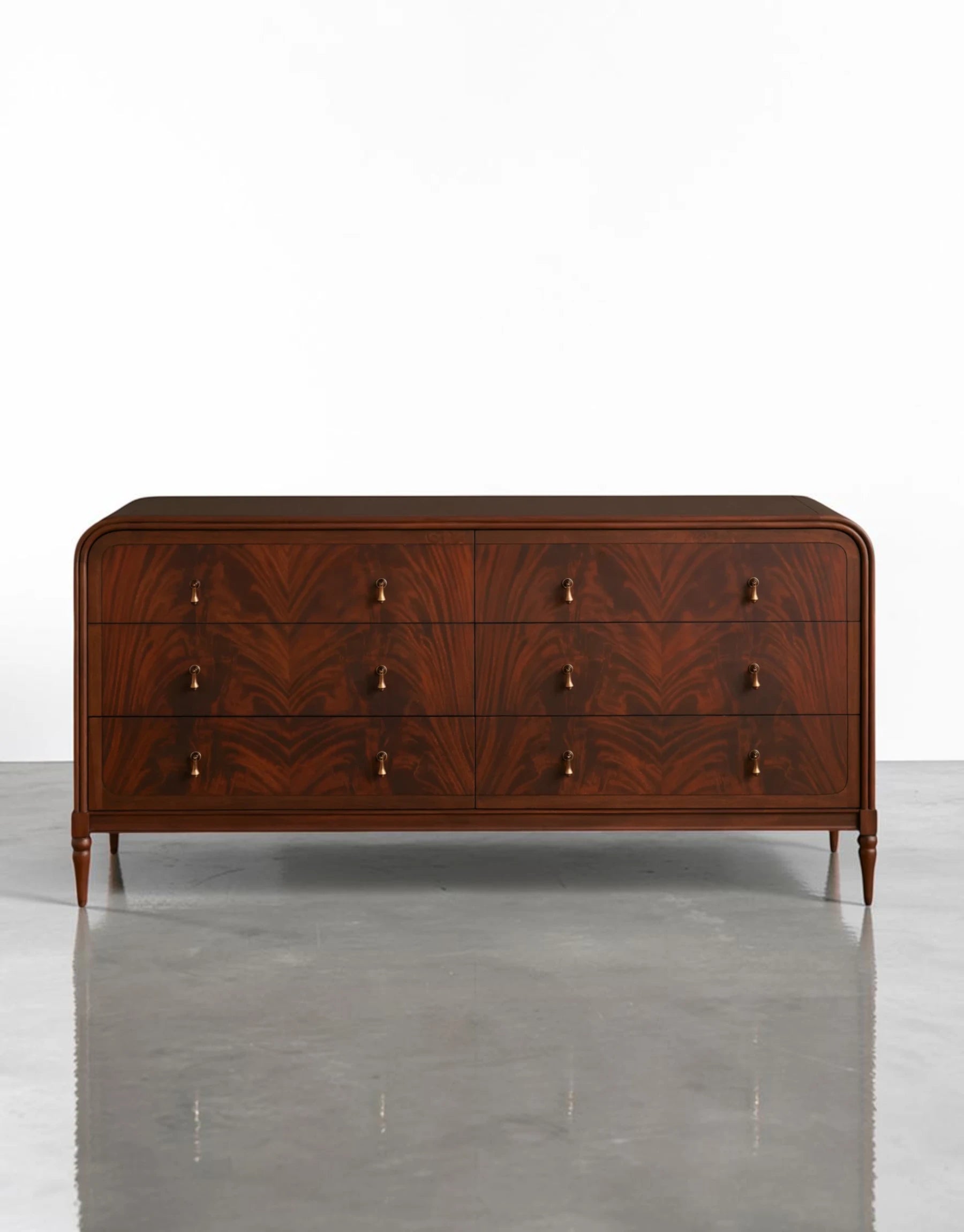 Aurek Six-Drawer Dresser