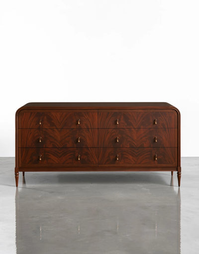 Aurek Six-Drawer Dresser