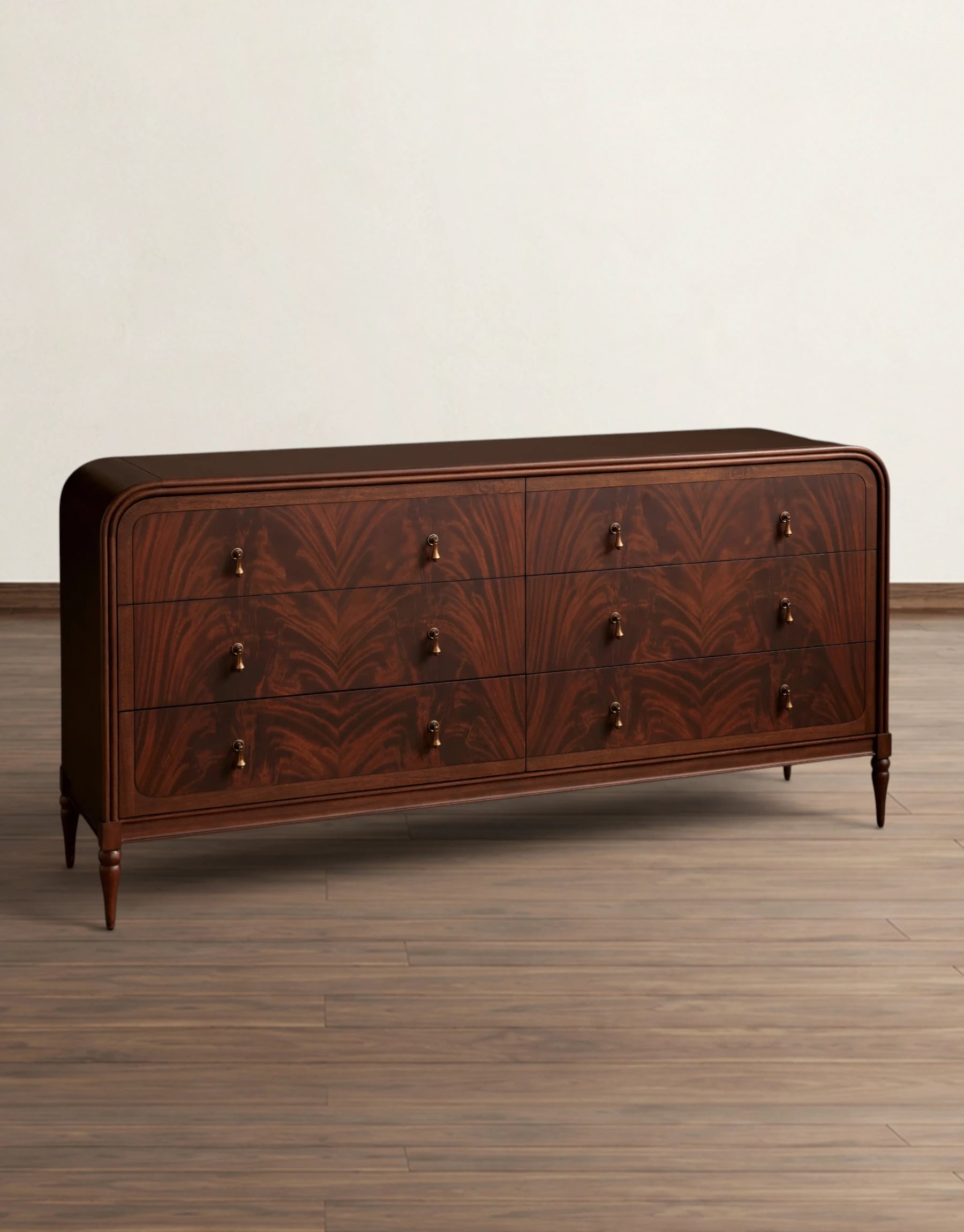 Aurek Six-Drawer Dresser