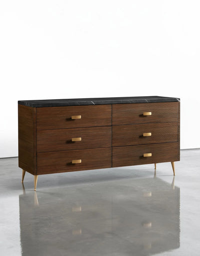 Montaire Six-Drawer Dresser