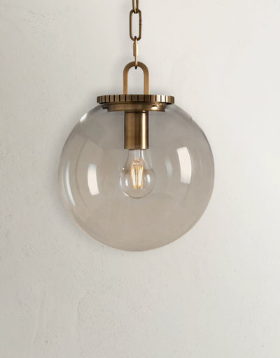 Hartwell Globe Pendant with Chain