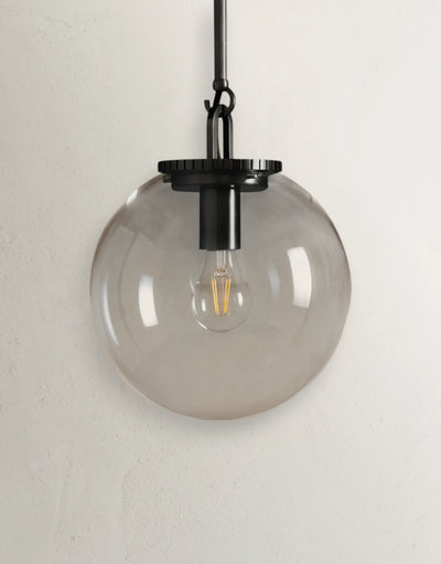 Hartwell Globe Pendant with Rod