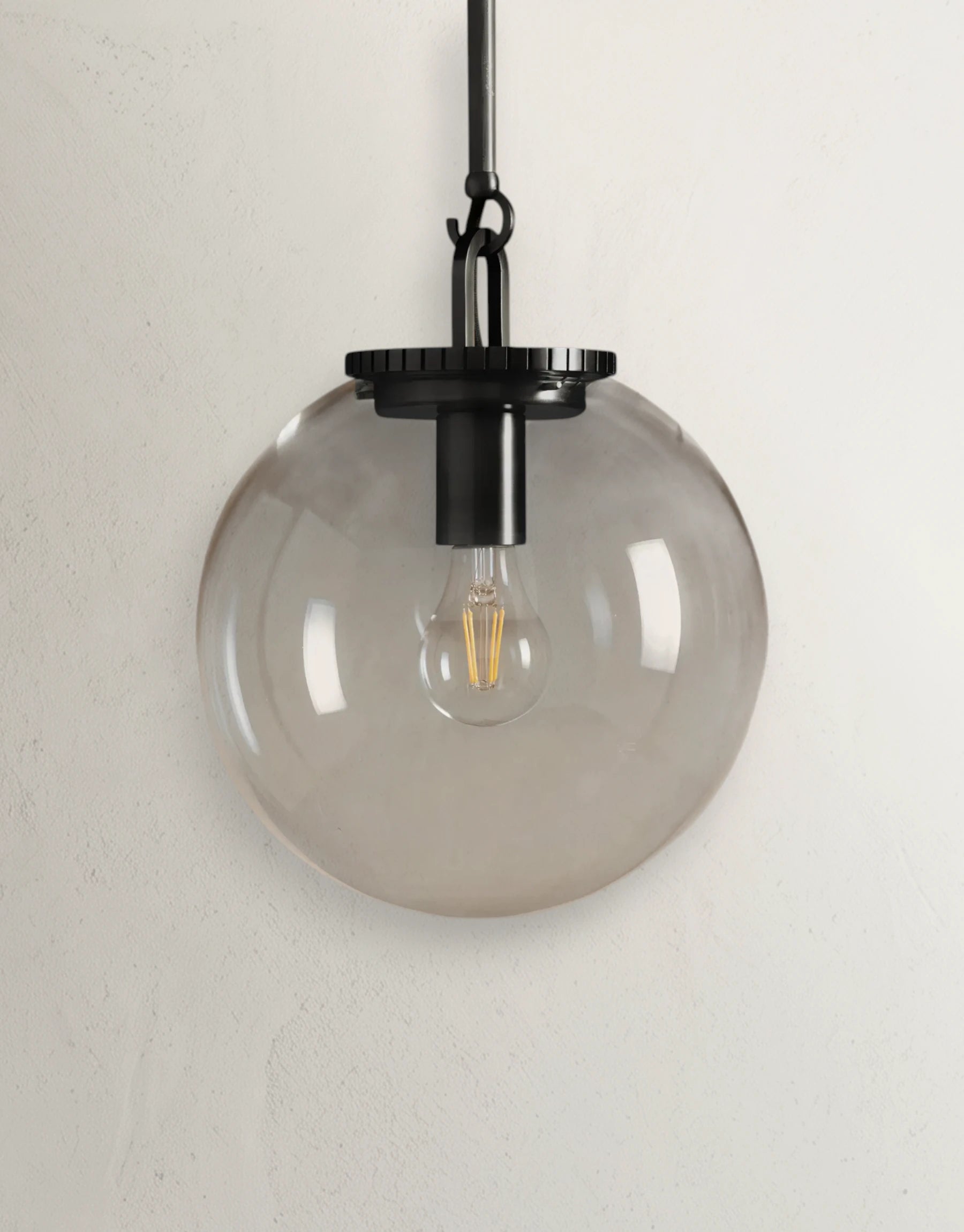 Hartwell Globe Pendant with Rod