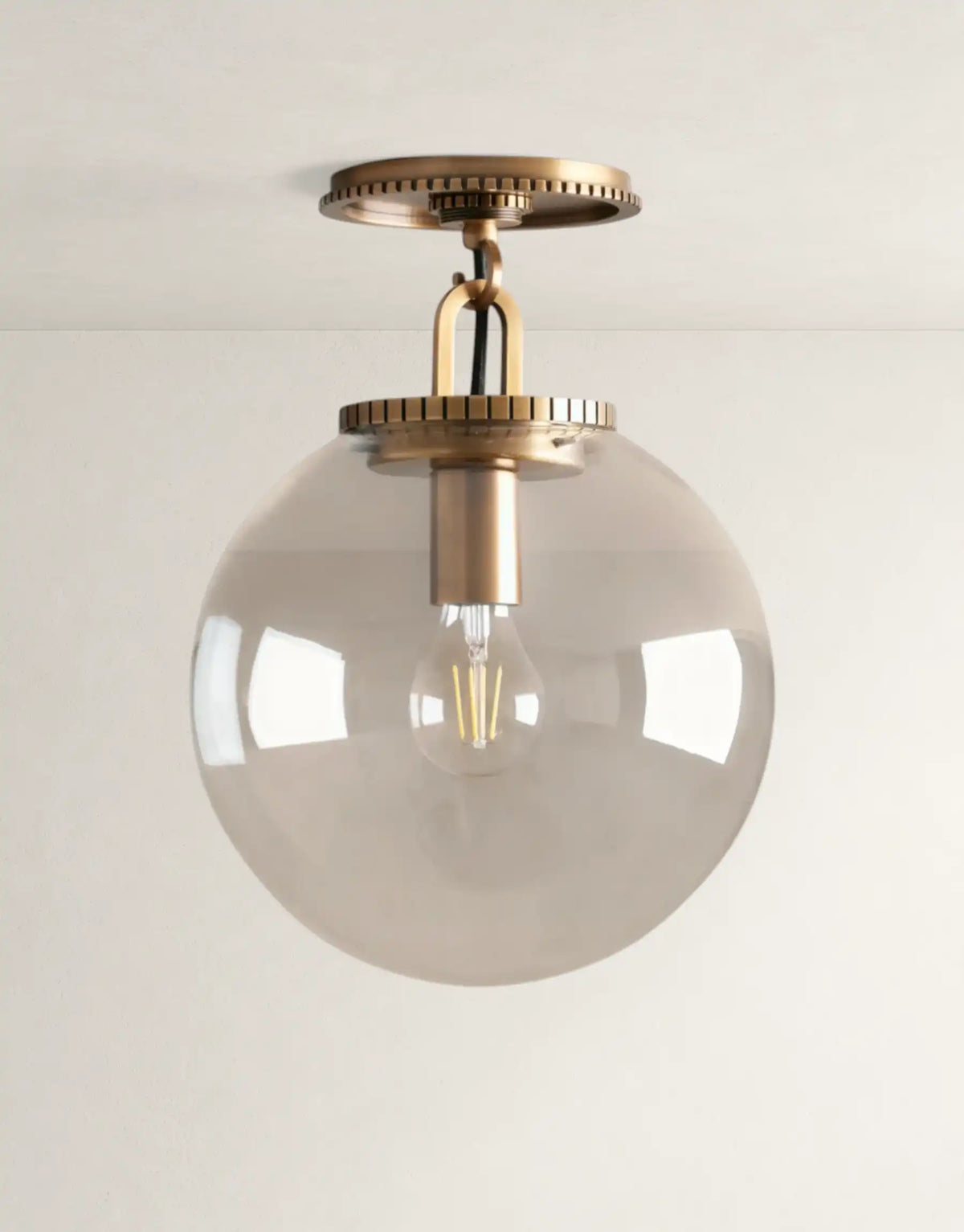 Hartwell Globe Flush Mount
