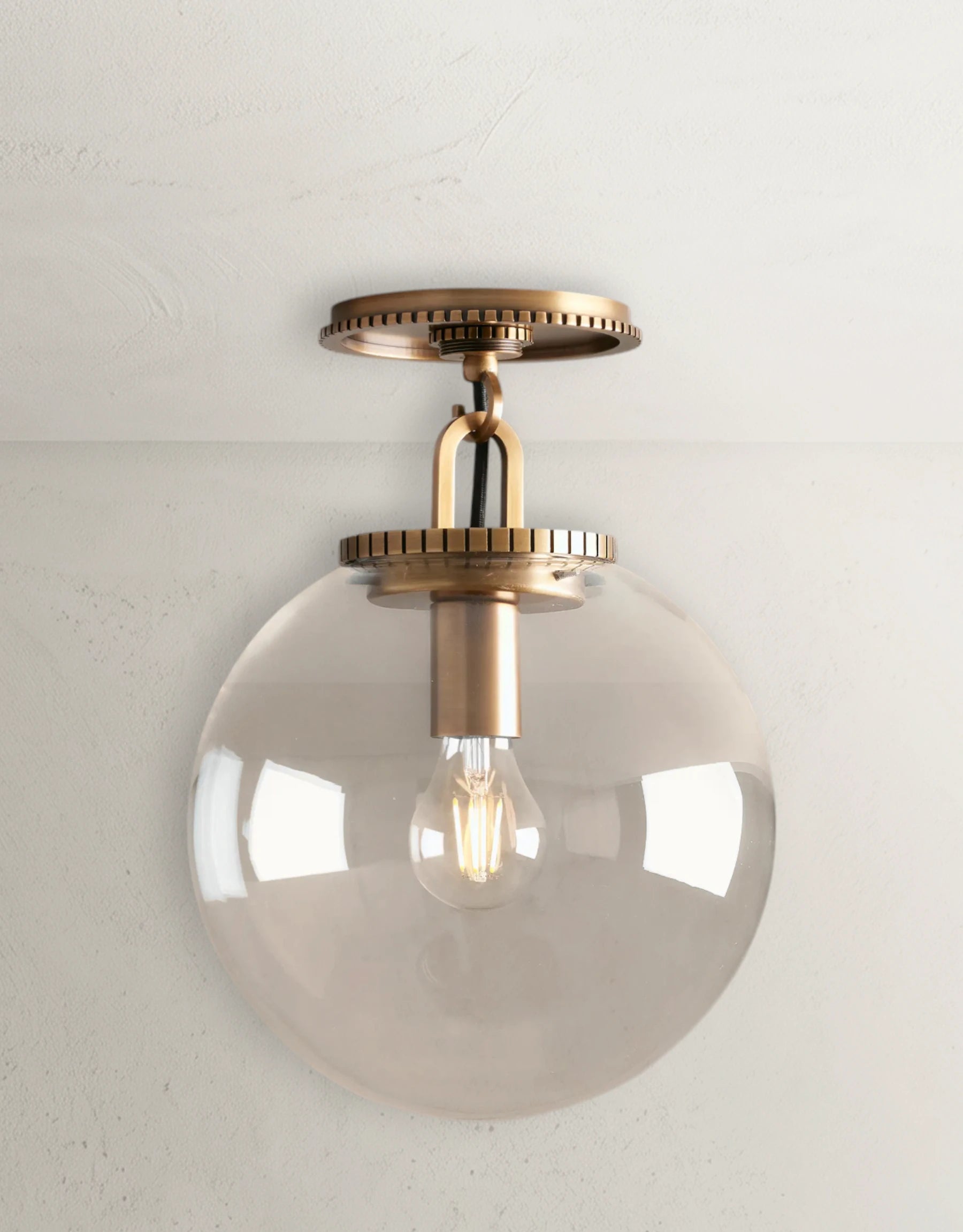 Hartwell Globe Flush Mount