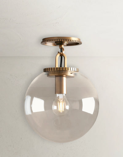 Hartwell Globe Flush Mount