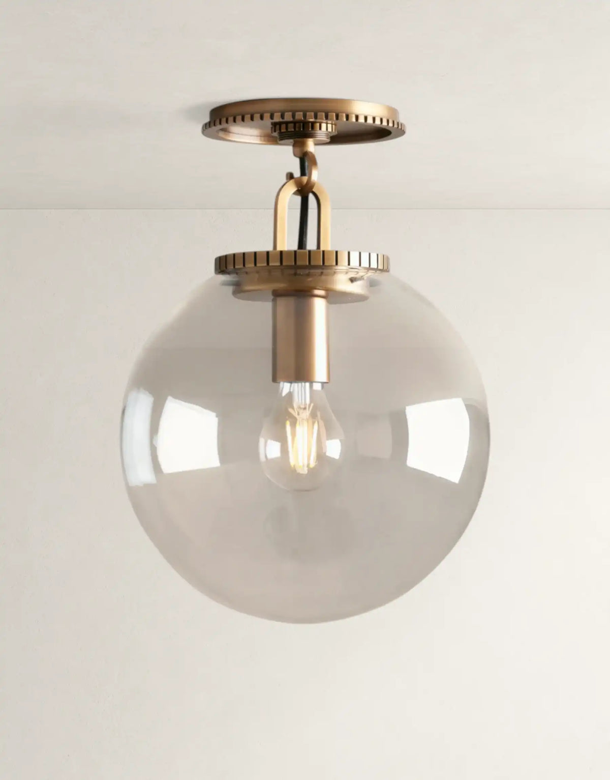 Hartwell Globe Flush Mount