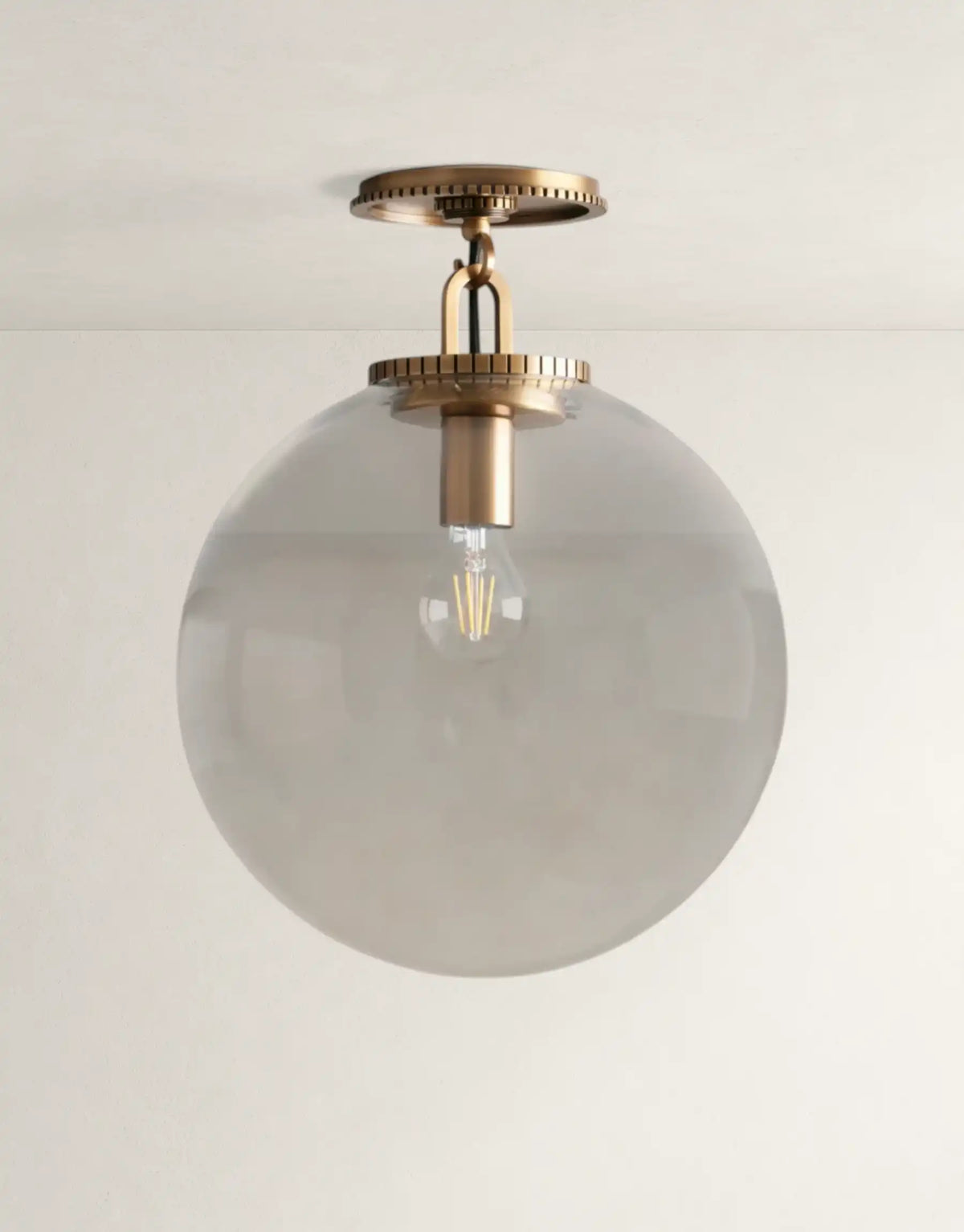 Hartwell Globe Flush Mount