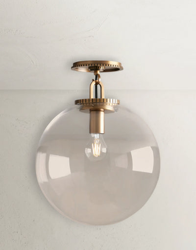 Hartwell Globe Flush Mount