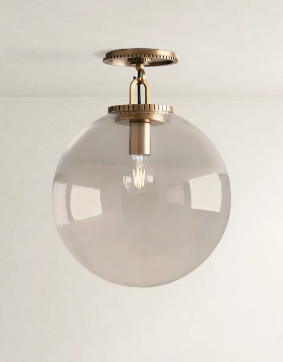 Hartwell Globe Flush Mount