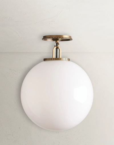 Hartwell Globe Flush Mount