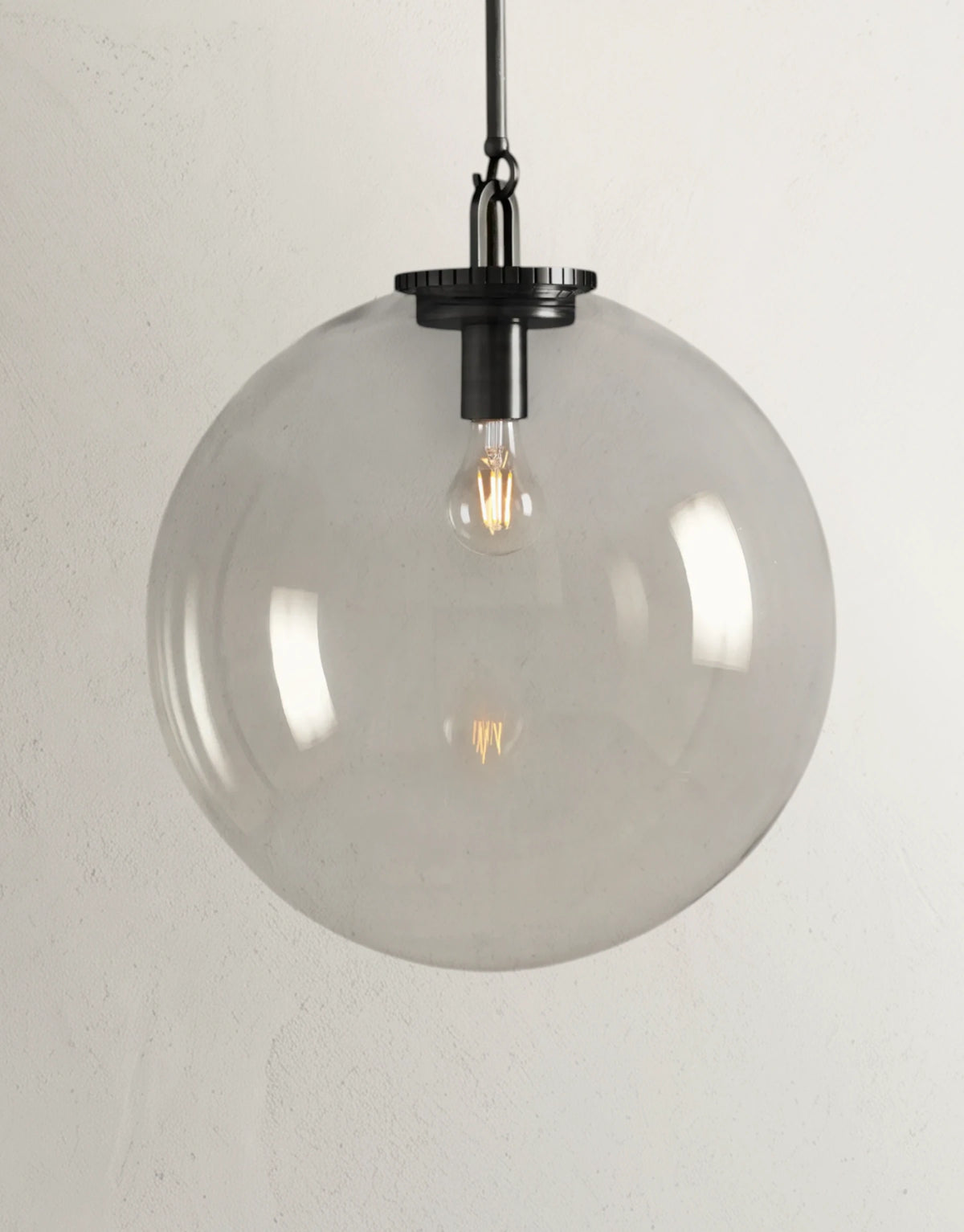 Hartwell Globe Pendant with Rod