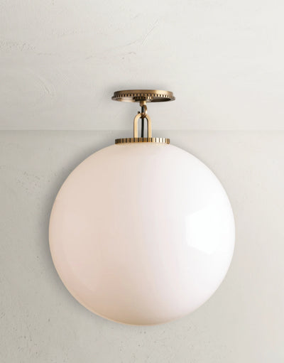 Hartwell Globe Flush Mount