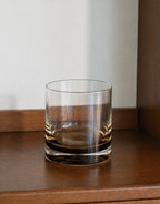 Kelly Amber Gradient Crystal Glasses